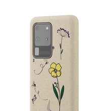 Load image into Gallery viewer, Flowers And Bees Biodegradable Cases
