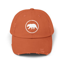 Load image into Gallery viewer, Bear Unisex Distressed Cap
