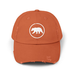 Bear Unisex Distressed Cap