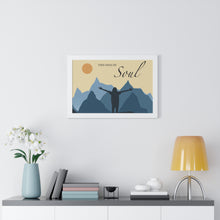 Load image into Gallery viewer, Then Sings My Soul Framed Horizontal Poster
