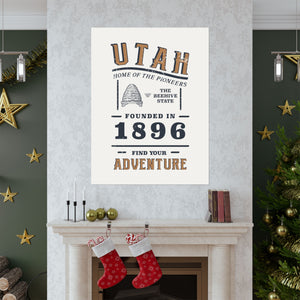 Utah Find Your Adventure Matte Vertical Posters