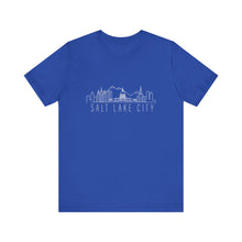 Load image into Gallery viewer, Salt Lake City Unisex Jersey Short Sleeve Tee
