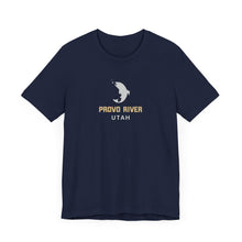 Load image into Gallery viewer, Provo River Unisex Jersey Short Sleeve Tee
