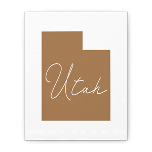 Utah Matte Canvas, Stretched, 1.25"