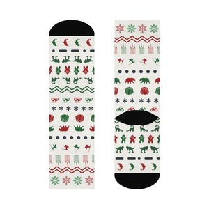 Utah Christmas Cushioned Crew Socks