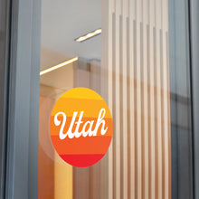 Load image into Gallery viewer, Utah Round Vinyl Stickers
