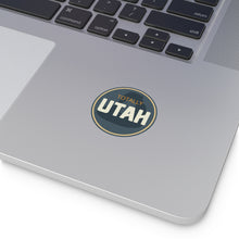 Load image into Gallery viewer, Totally Utah Delicate Arch Round Vinyl Stickers
