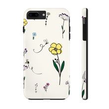 Load image into Gallery viewer, Flowers And Bees Tough Phone Cases
