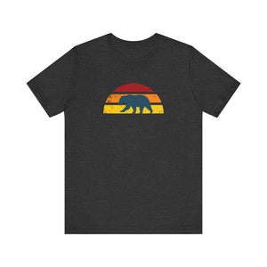 Bear Sunset Unisex Jersey Short Sleeve Tee