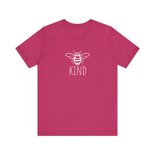 Load image into Gallery viewer, Bee Kind Unisex Jersey Short Sleeve Tee
