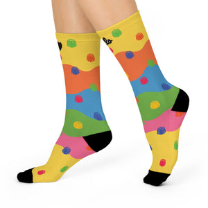 Jello Cushioned Crew Socks