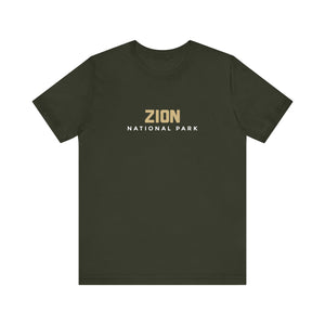 Zion National Park Unisex Jersey Short Sleeve Tee