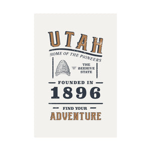 Utah Find Your Adventure Matte Vertical Posters