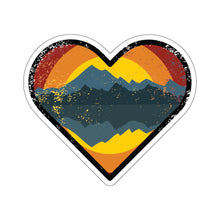 Load image into Gallery viewer, Mountain Heart Kiss-Cut Stickers
