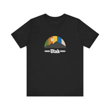 Load image into Gallery viewer, Utah Mountain Sky Unisex Jersey Short Sleeve Tee
