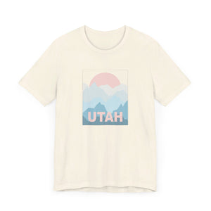 Utah Sunrise Unisex Jersey Short Sleeve Tee