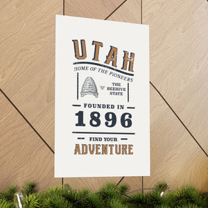 Utah Find Your Adventure Matte Vertical Posters