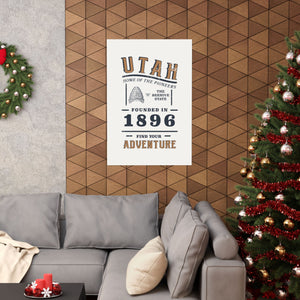 Utah Find Your Adventure Matte Vertical Posters