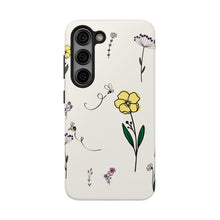 Load image into Gallery viewer, Flowers And Bees Tough Phone Cases
