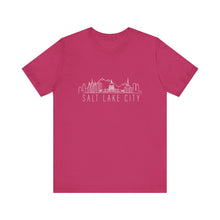 Load image into Gallery viewer, Salt Lake City Unisex Jersey Short Sleeve Tee
