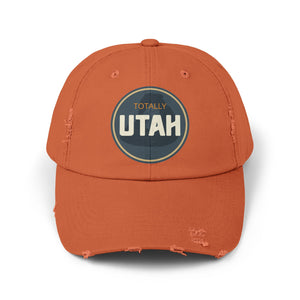 Totally Utah Unisex Distressed Cap