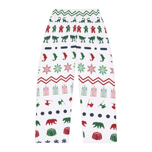 Utah Christmas Men's Pajama Pants (AOP)