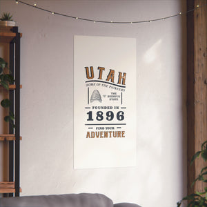 Utah Find Your Adventure Matte Vertical Posters