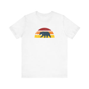 Bear Sunset Unisex Jersey Short Sleeve Tee