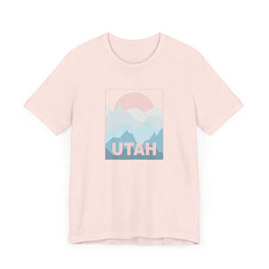 Utah Sunrise Unisex Jersey Short Sleeve Tee