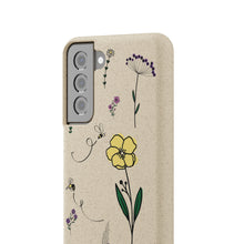 Load image into Gallery viewer, Flowers And Bees Biodegradable Cases
