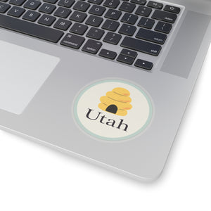 Utah Beehive Kiss-Cut Stickers