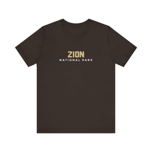 Zion National Park Unisex Jersey Short Sleeve Tee