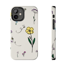 Load image into Gallery viewer, Flowers And Bees Tough Phone Cases
