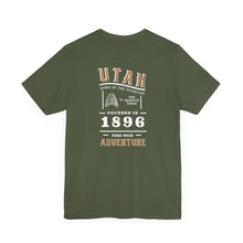 Load image into Gallery viewer, Utah Find Your Adventure Unisex Jersey Short Sleeve Tee
