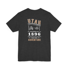 Load image into Gallery viewer, Utah Find Your Adventure Unisex Jersey Short Sleeve Tee
