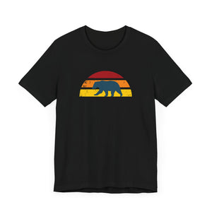 Bear Sunset Unisex Jersey Short Sleeve Tee