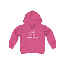 Load image into Gallery viewer, Choose Happy Youth Heavy Blend Hooded Sweatshirt
