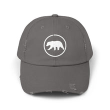 Load image into Gallery viewer, Bear Unisex Distressed Cap
