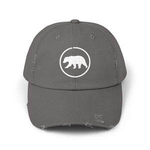 Bear Unisex Distressed Cap