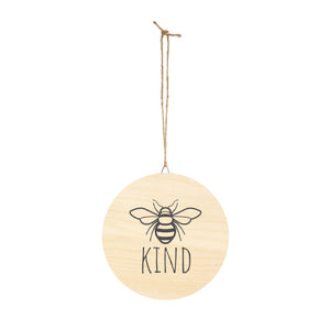 Bee Kind Wood Signs