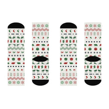 Load image into Gallery viewer, Utah Christmas Cushioned Crew Socks
