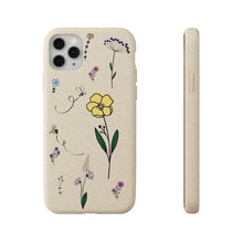 Load image into Gallery viewer, Flowers And Bees Biodegradable Cases
