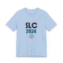 Load image into Gallery viewer, Salt Lake City 2034 Unisex Jersey Short Sleeve Tee
