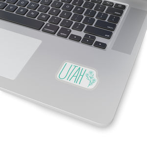 Utah Wildflower Kiss-Cut Stickers