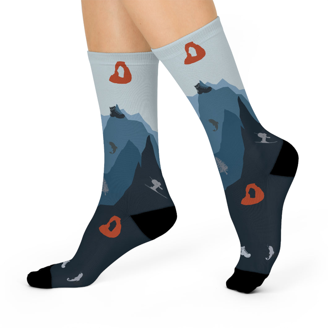 Adventure Cushioned Crew Socks