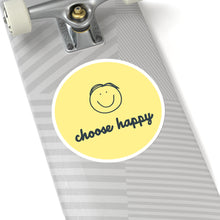 Load image into Gallery viewer, Choose Happy Kiss-Cut Stickers
