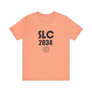 Salt Lake City 2034 Unisex Jersey Short Sleeve Tee