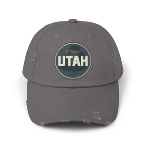 Totally Utah Unisex Distressed Cap