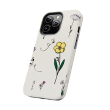 Load image into Gallery viewer, Flowers And Bees Tough Phone Cases
