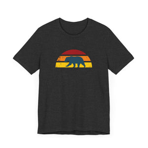 Bear Sunset Unisex Jersey Short Sleeve Tee